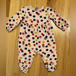 Hanna Andersson polka dot one piece